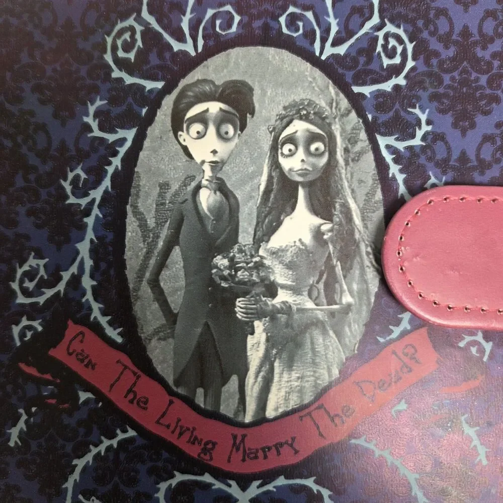 Tim Burton The Corpse Bride Diary Journal Planner Gothic Punk Emily & Victor
